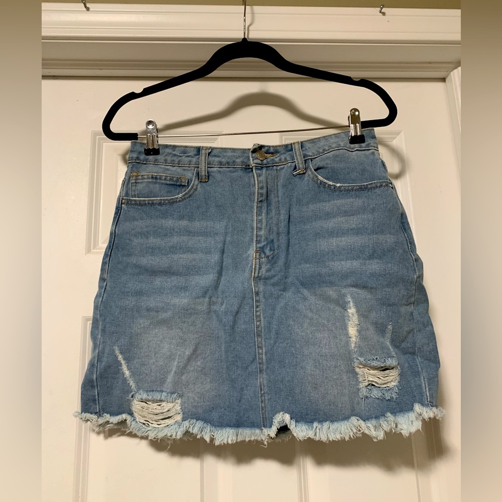 Forever 21 Denim Mini Skirt